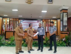 Sekda Kabupaten Pasangkayu Moh Zain Machmoed Membuka Lomba Cerdas Cermat Kelompok Sadar Hukum Tingkat Kabupaten Pasangkayu