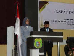 Bupati Pasangkayu H.Yaumil Ambo Djiwa S.H dan Wabup Pasangkayu Dr.Hj.Herny,S.Sos,M.Si Hadiri Rapat Paripurna DPRD Pasangkayu 