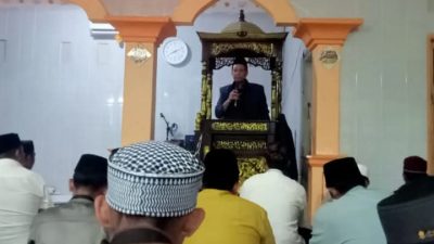 Pemerintah Kabupaten Pasangkayu Melanjutkan Safari Ramadhan 1446 Hijriah di Masjid AR-Rahman Desa Sarudu Kecamatan Sarudu