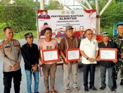 Polres Pasangkayu Dukung Penuh Pengamanan dan Pengawasan Penyaluran Alsintan untuk Petani