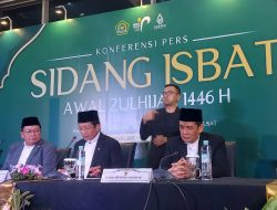Menteri Agama RI,Nasaruddin Umar Mengumumkan Lebaran Idul Adha 1446 Hijriah Tanggal 6 Juni 2025