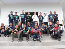 Wakil Bupati Pasangkayu Sambut Kedatangan Komunitas Harley Davidson Club Indonesia