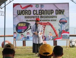 Wakil Bupati Pasangkayu Dr. Hj.Herny Agus Buka Kegiatan World Cleanup Day Indonesia Tahun 2025